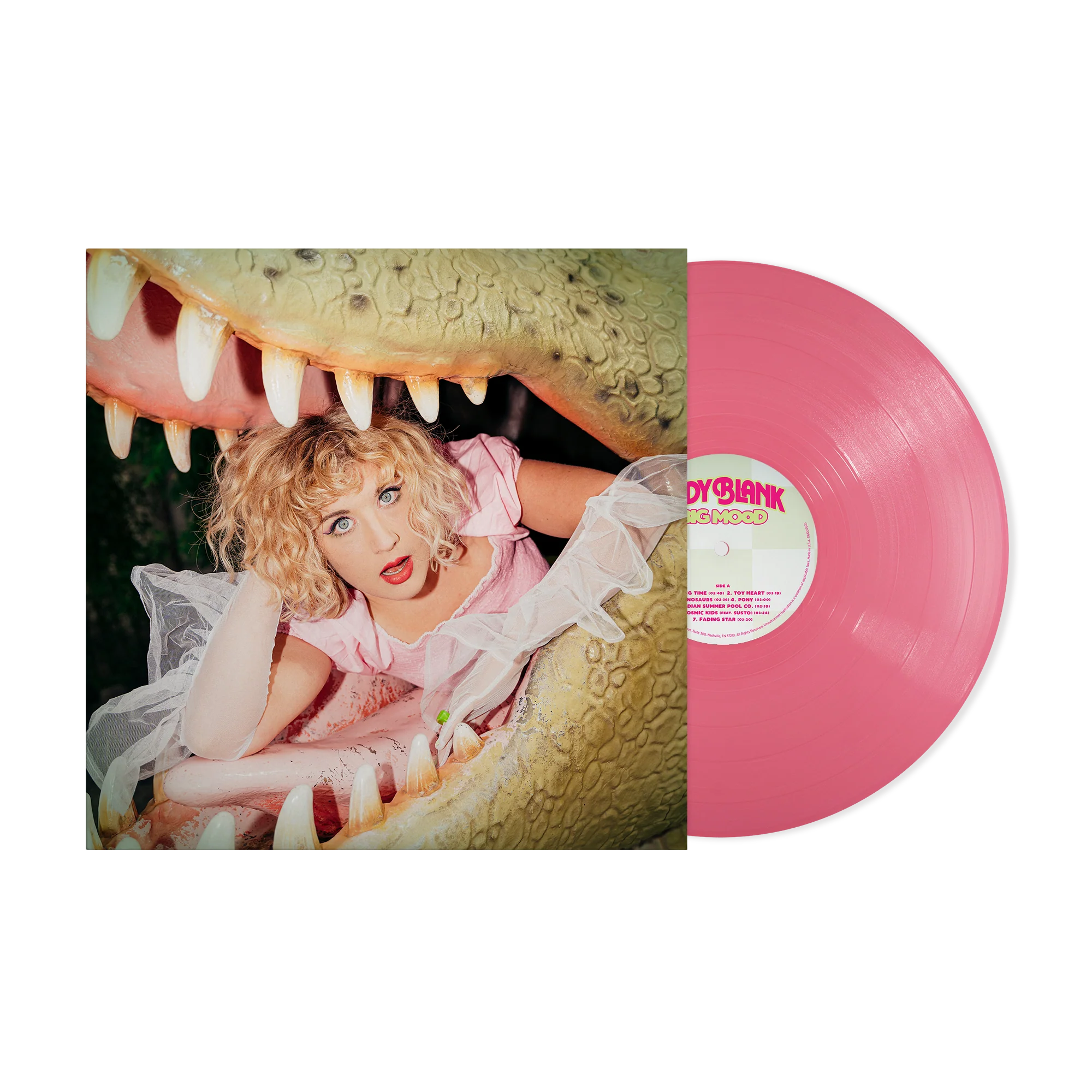 BIG MOOD - Opaque Hot Pink Vinyl - Image 2
