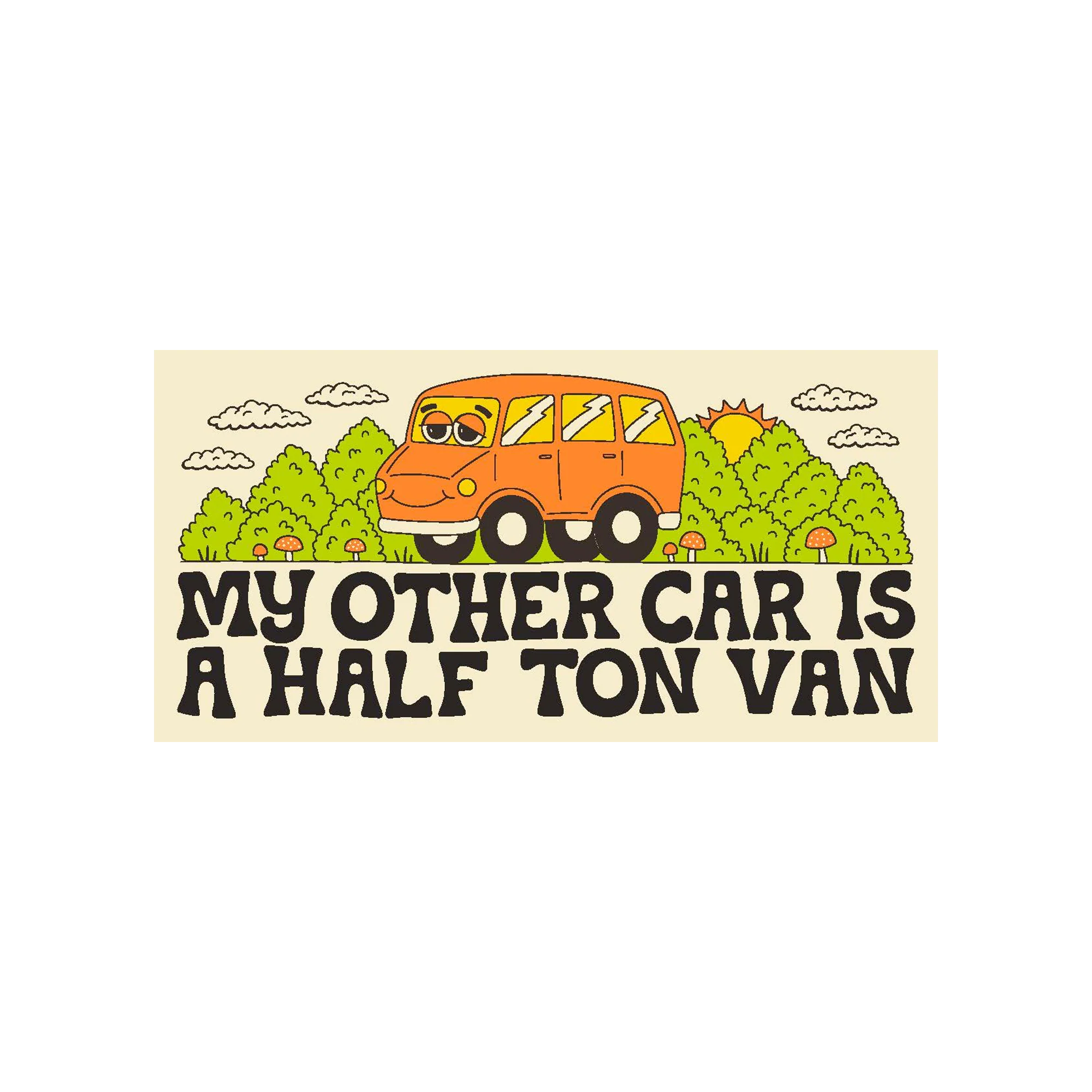 Half Ton Van - Stickers