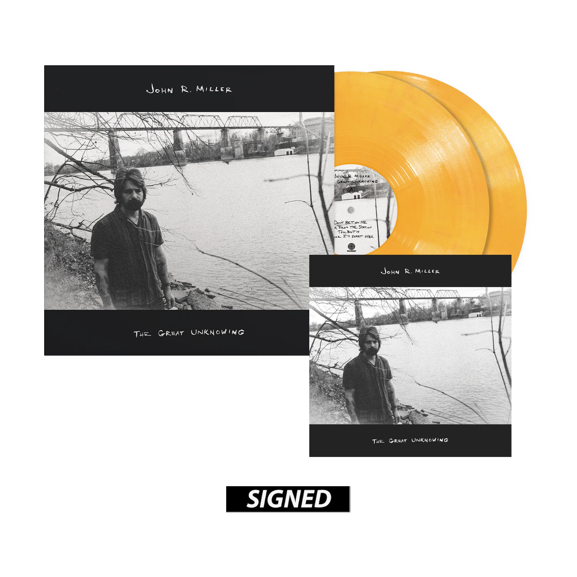 The Great Unknowing - Yellow Eco-Mix Vinyl 2LP + Signed 12x12 Print