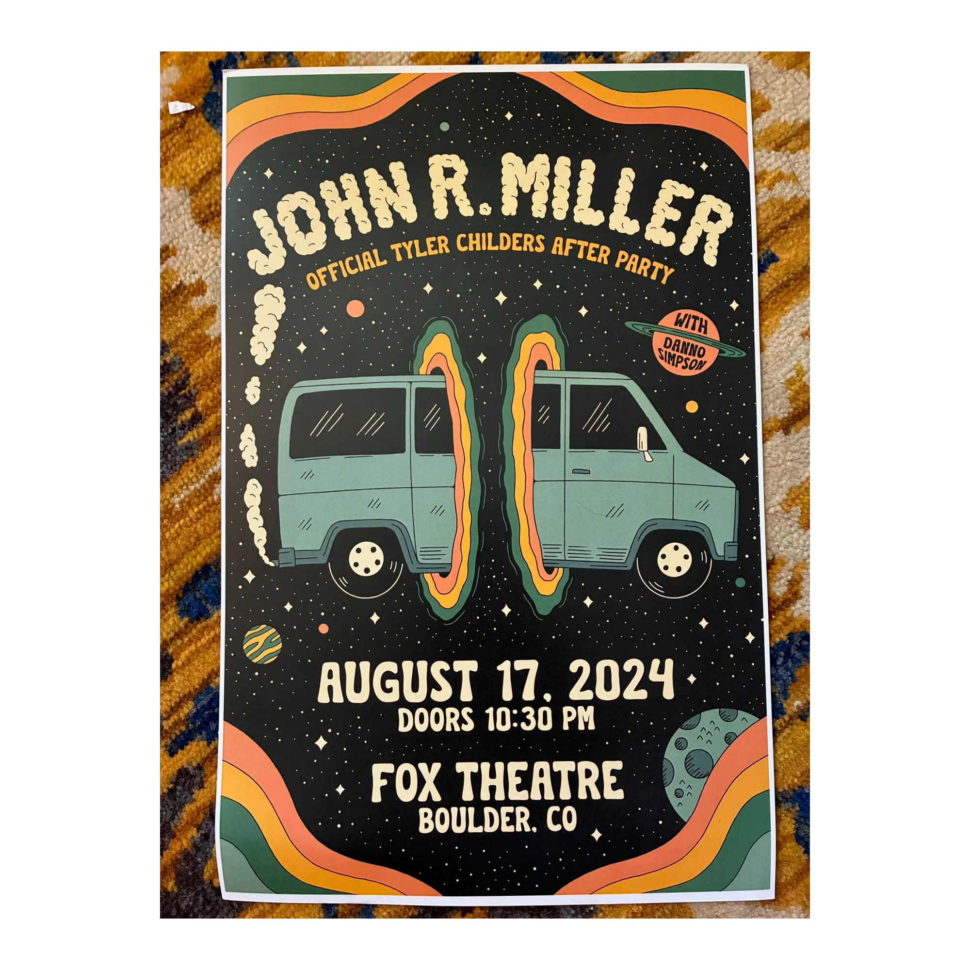 Official Tyler Childers After Party @ Fox Theatre Poster