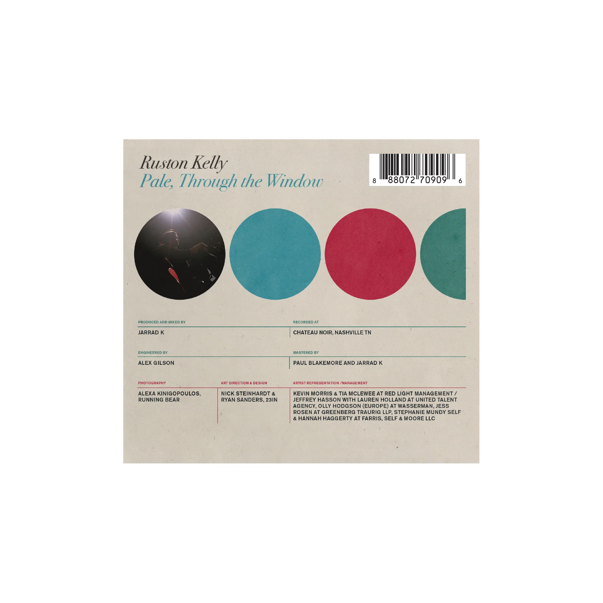 Pale, Through the Window - CD - Image 2