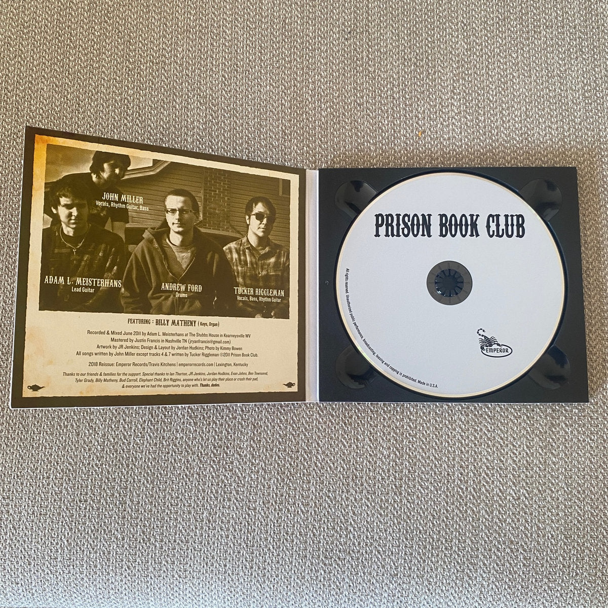 Prison Book Club - CD - Image 2