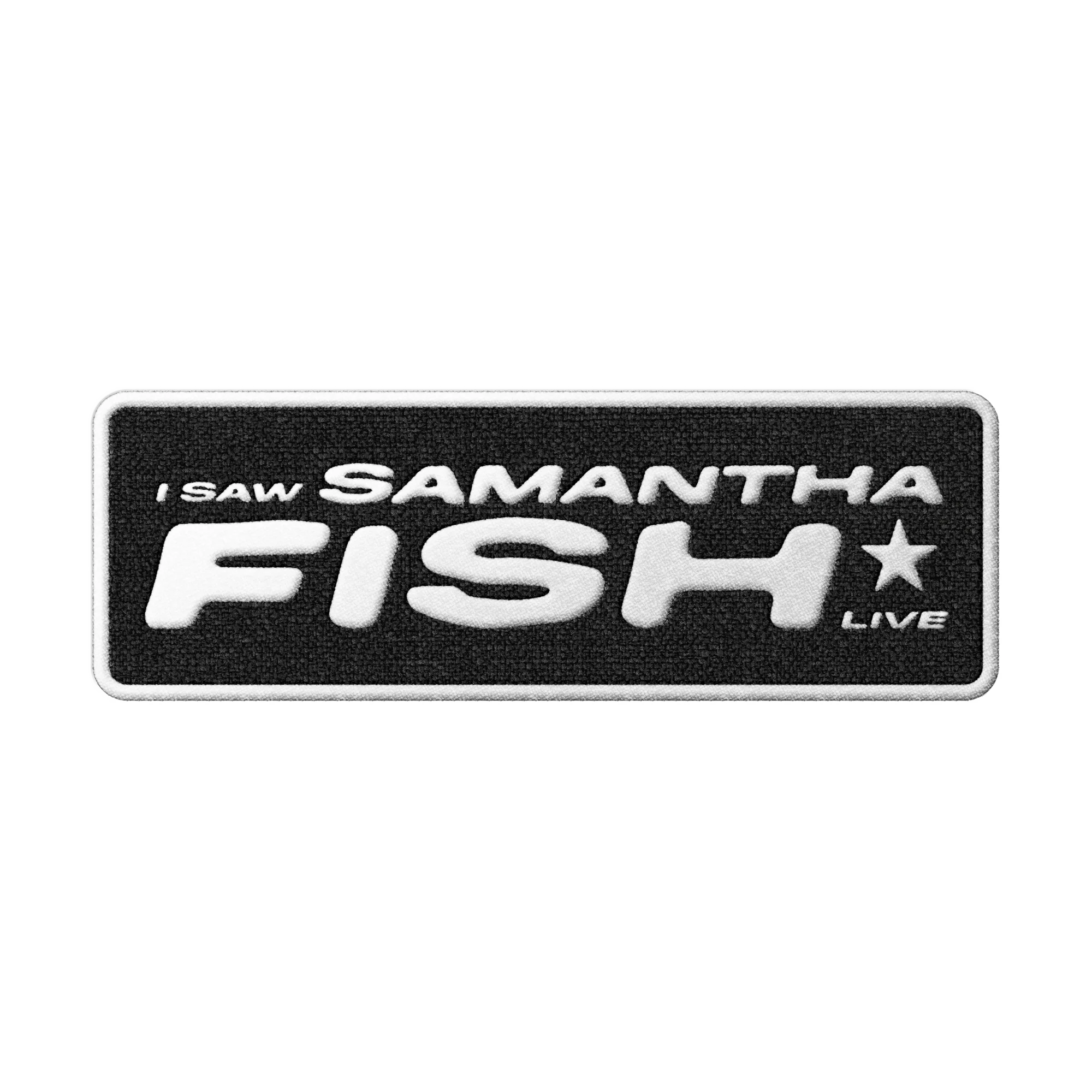 I Saw Samantha Fish Live - Patch