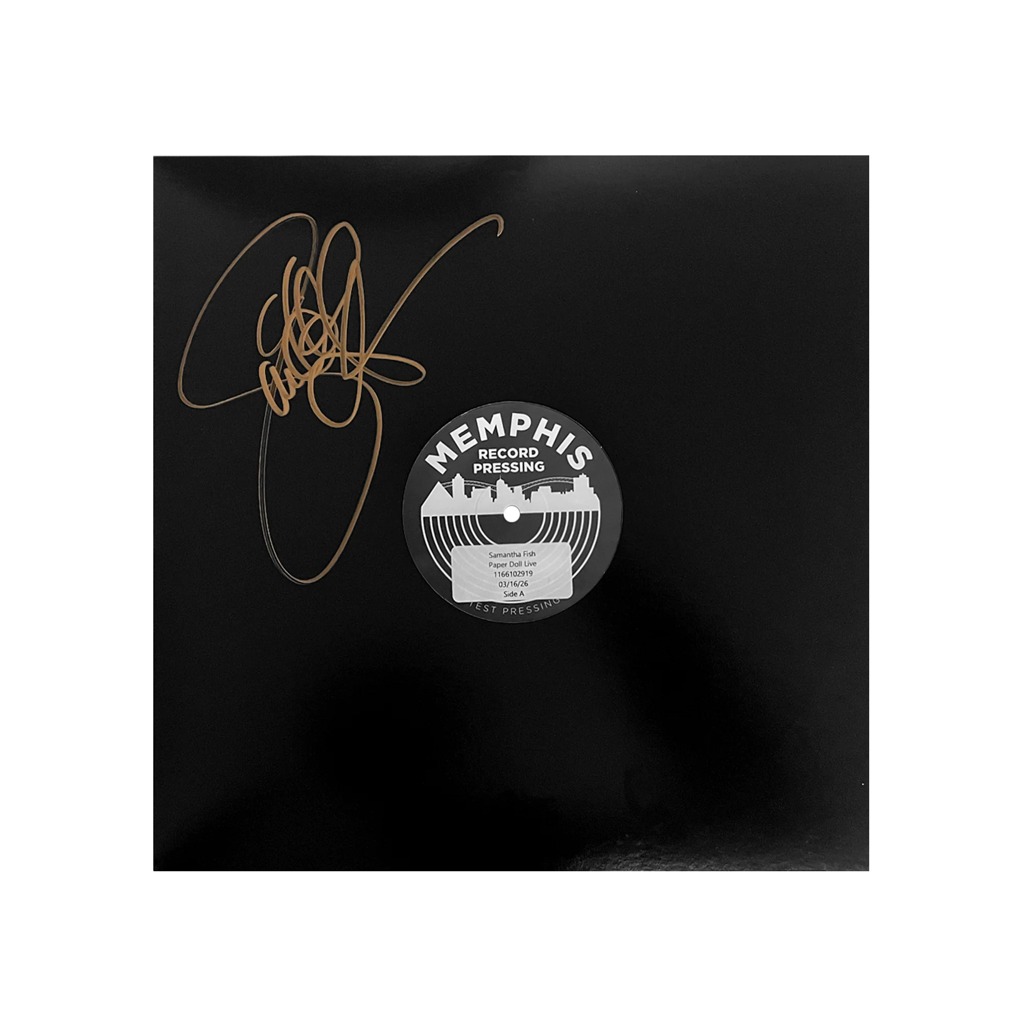 Paper Doll (Live at the Bijou) - Signed Test Press Vinyl
