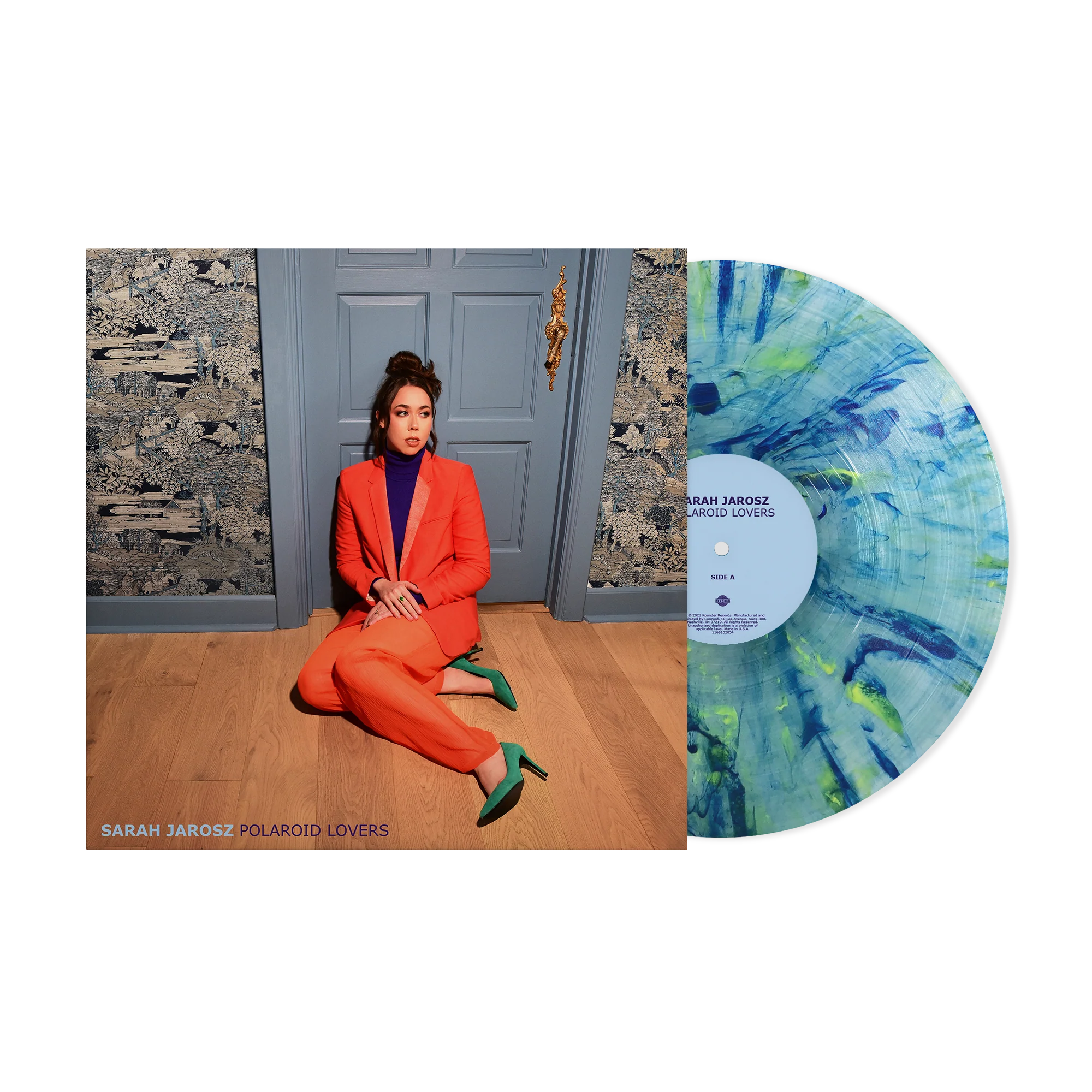 Polaroid Lovers - Blue & Green Splatter Vinyl