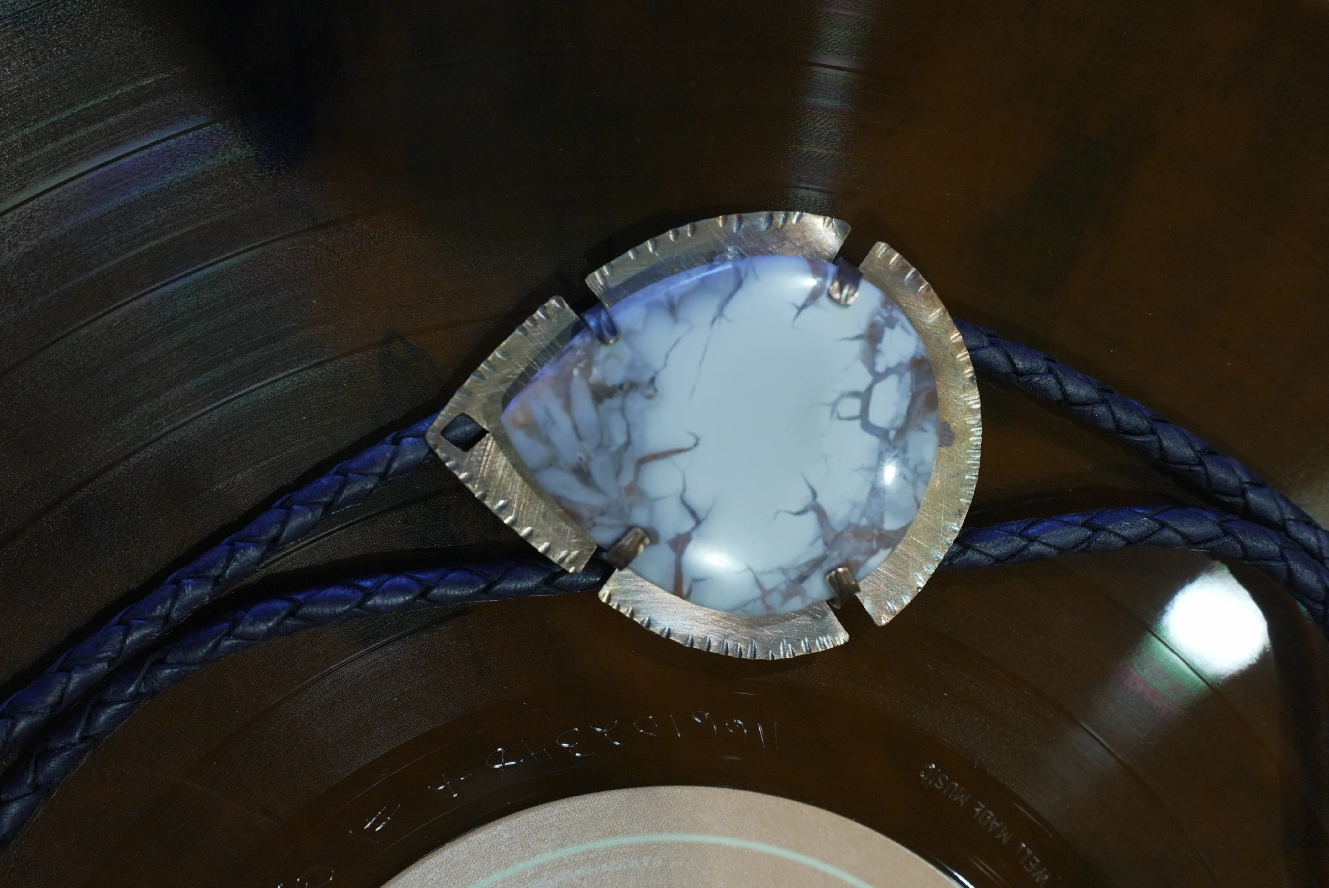 Space - Picture Jasper Bolo Tie - Image 4